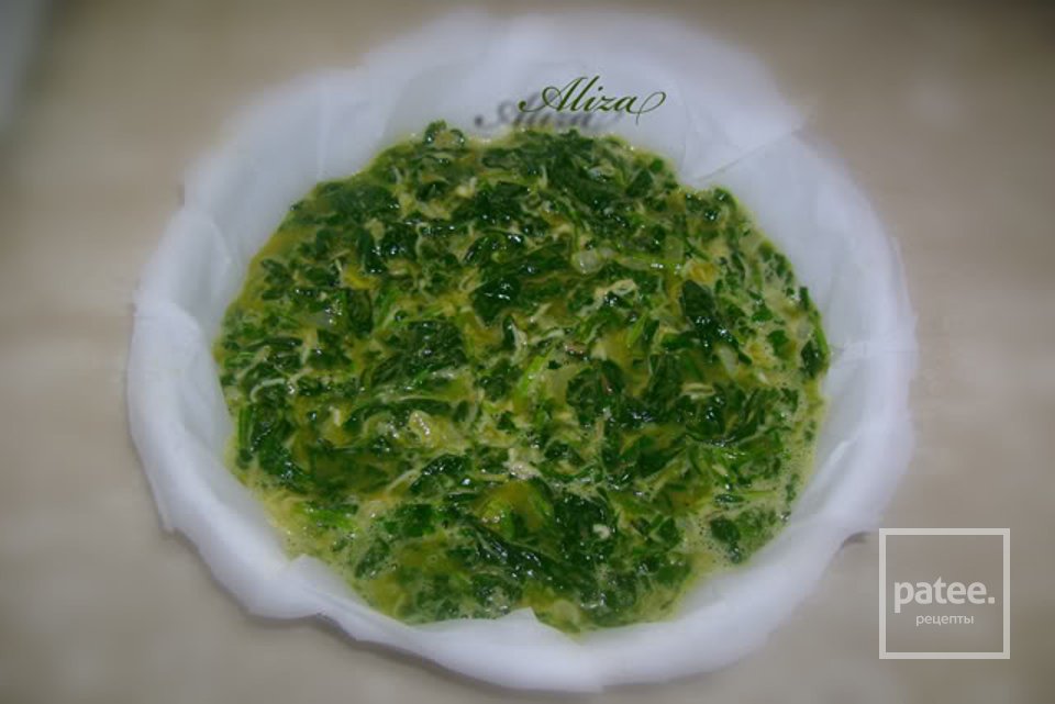 Запеканка из шпината с рукколой - Шаг 6