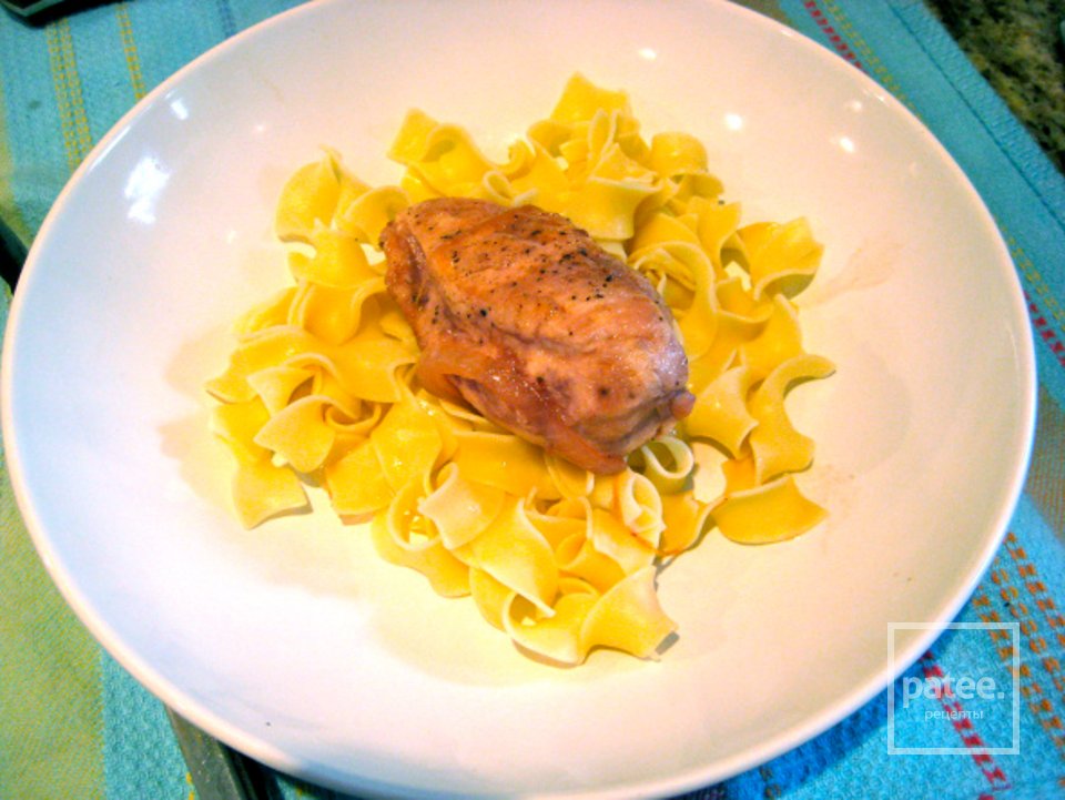 Курица в вине (Кок о вен) - Шаг 15