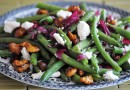 Салат из фасоли с грецкими орехами