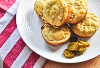 Кукурузные кексы с чили