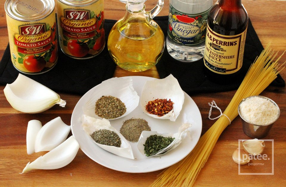 Паста в соусе маринара - Шаг 1