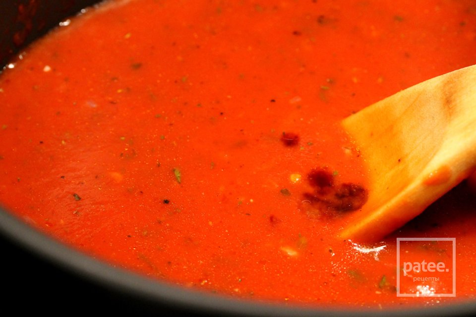 Паста в соусе маринара - Шаг 9