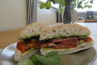 Вегетарианский сендвич