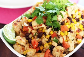 Куриный салат по-мексикански