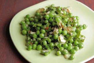 Салат из горошка