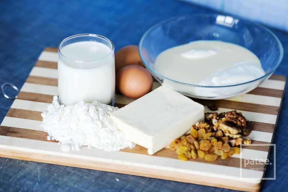 Дамские пальчики с орешками и изюмом. - Шаг 1