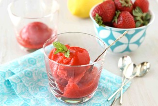 Клубничный шербет