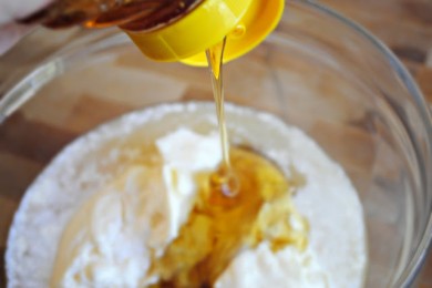 Салат из капусты и яблок с маком - приготовление