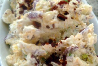 Картофельный салат - запеченный