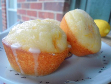 Рецепт Апельсиновые кексы с глазурью