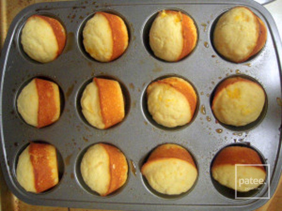 Апельсиновые кексы с глазурью - Шаг 8