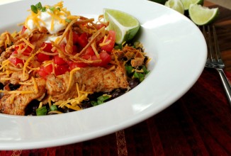 Курица с фасолью