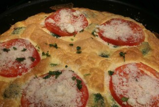 Перуанская фриттата с брокколи