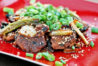 Корейский шашлык из свинины