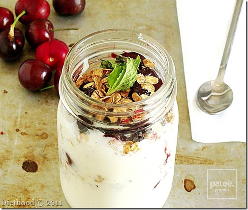 Вишнево-йогуртовый парфэ - Шаг 6