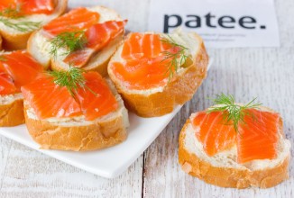 Бутерброды с сёмгой