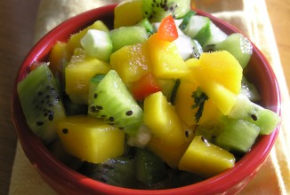 Сальса с манго и киви