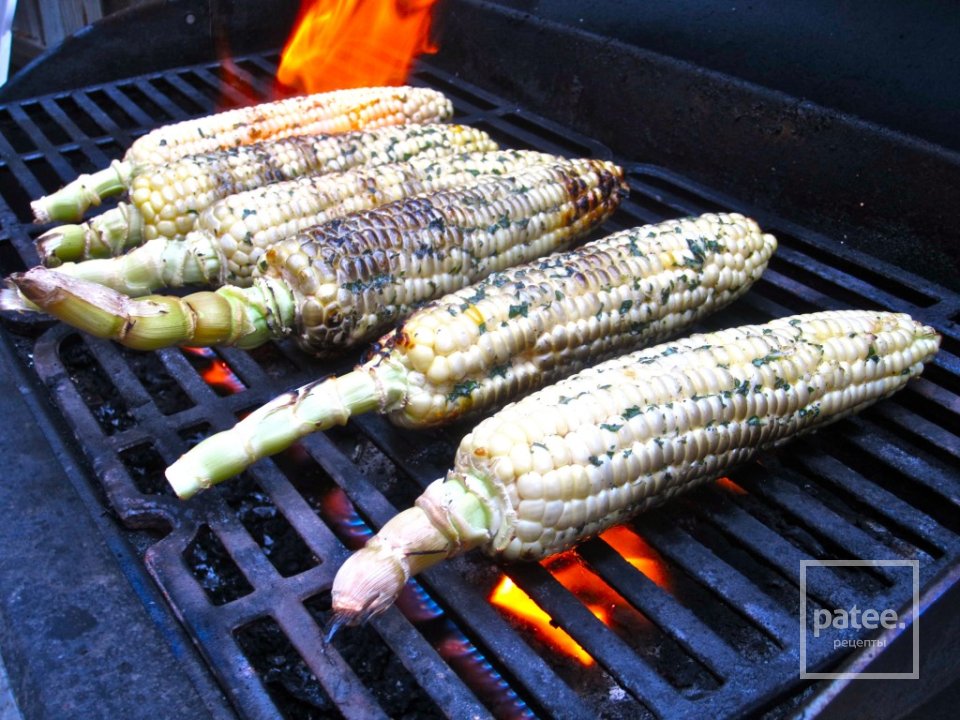 Кукуруза с лаймом и кинзой - Шаг 4