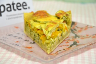 Пирог-киш Овощная грядка