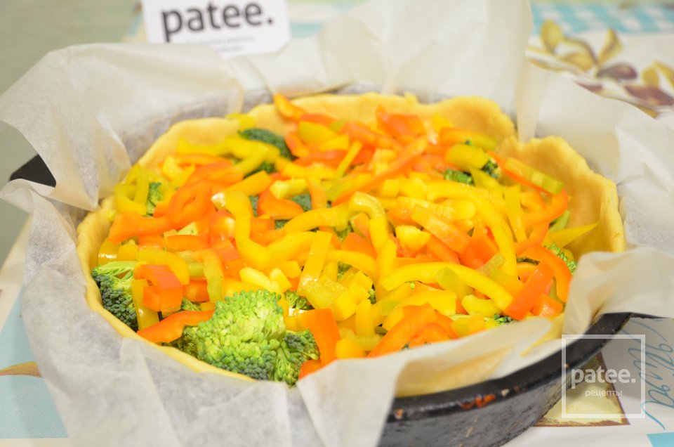 Пирог-киш Овощная грядка - Шаг 14