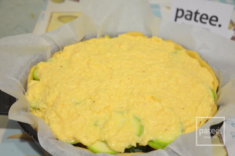 Пирог-киш Овощная грядка - Шаг 22