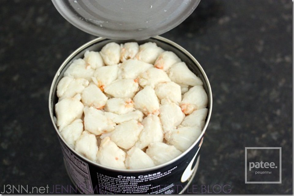 Крабовое мясо в листьях салата - Шаг 2