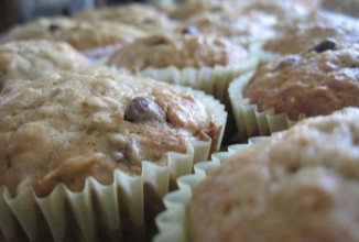 Овсяные кексы с бананами