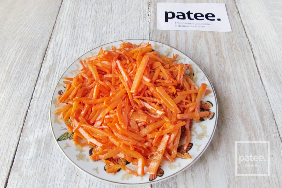 Салат с сердцем, яйцами и овощами - Шаг 5