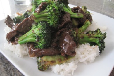Говядина с брокколи - приготовление