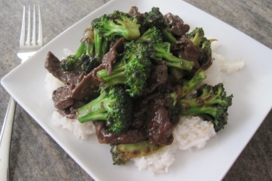 Говядина с брокколи - приготовление