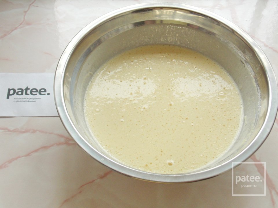 Блинчики с ветчиной, яйцом и зеленым луком - Шаг 6