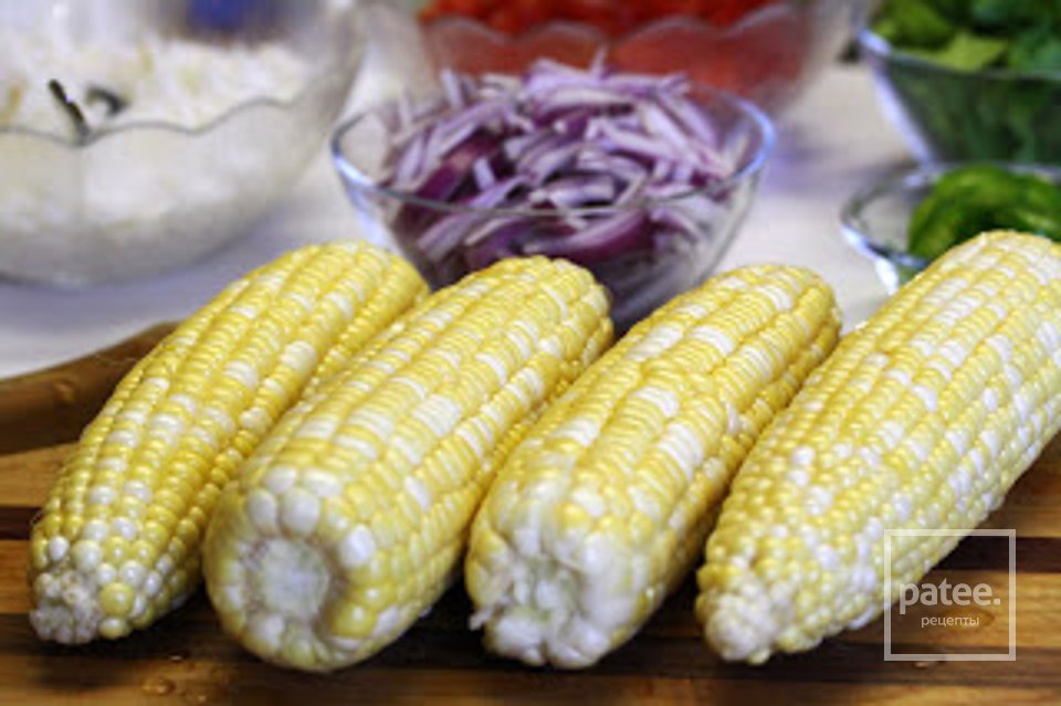 Рисовый салат с кукурузой - Шаг 2