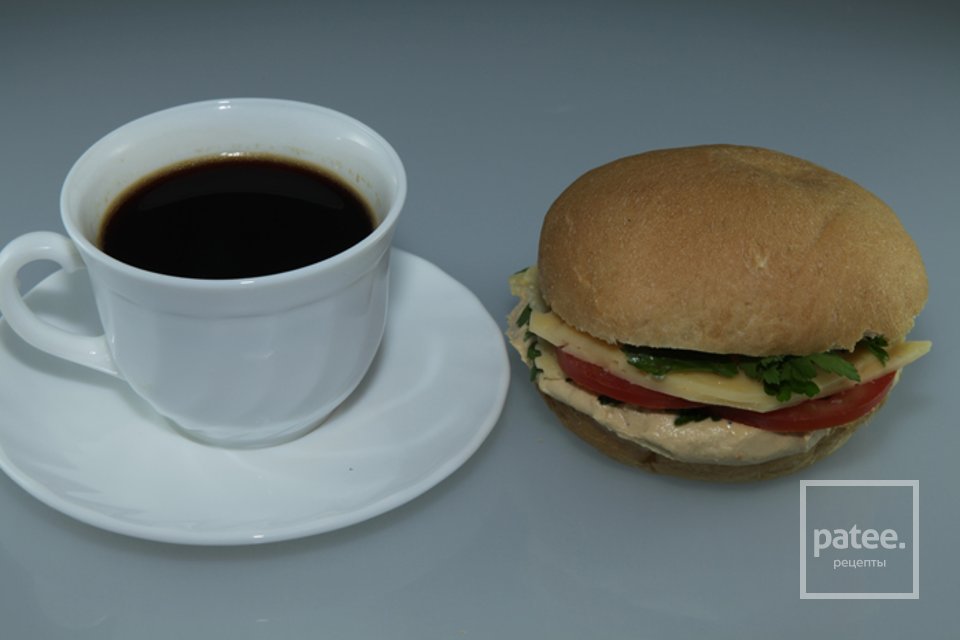 Хумусбургер - вегетарианский гамбургер - Шаг 1