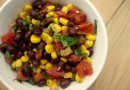 Сальса из фасоли с кукурузой