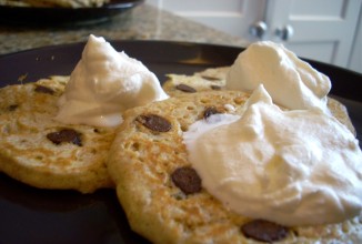 Блины с шоколадом