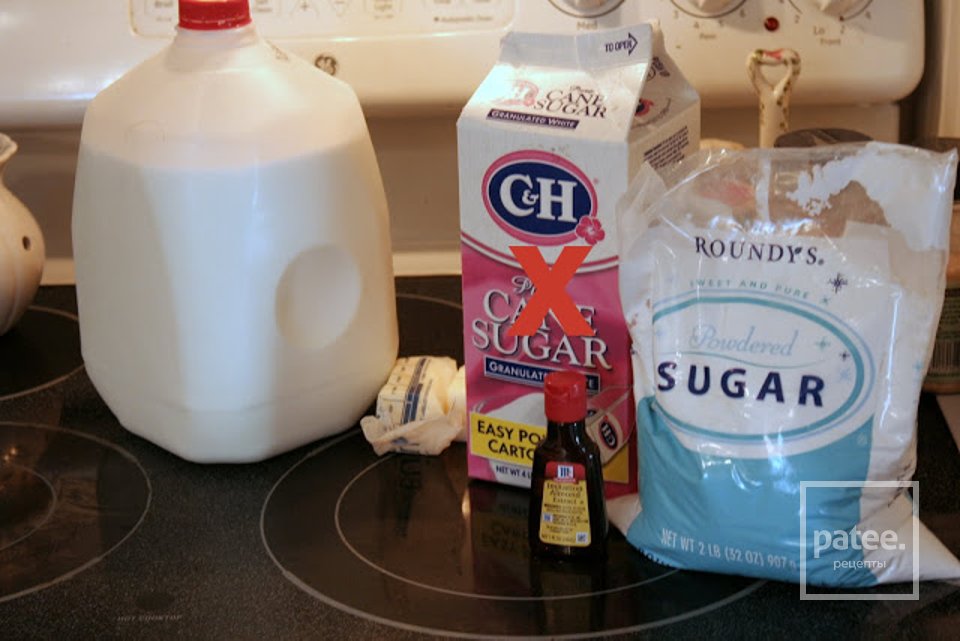 Пирожные с глазурью - Шаг 1