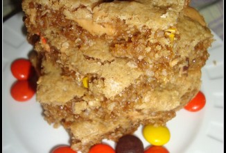 Пирожные с шоколадом и драже