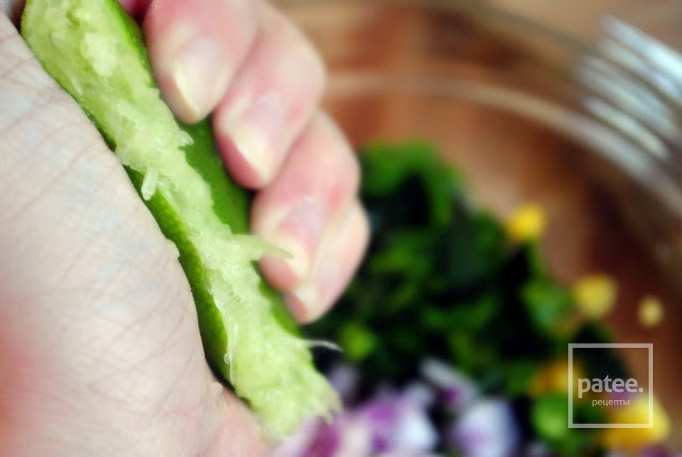 Сладкая кукурузная сальса - Шаг 14