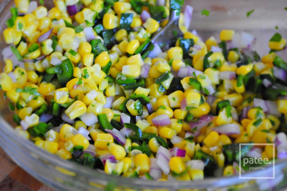 Сладкая кукурузная сальса - Шаг 15