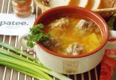 Гороховый суп с фрикадельками