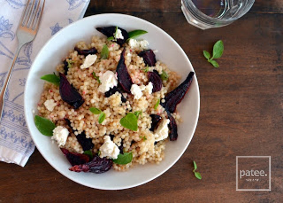 Салат из кускуса со свеклой - Шаг 13