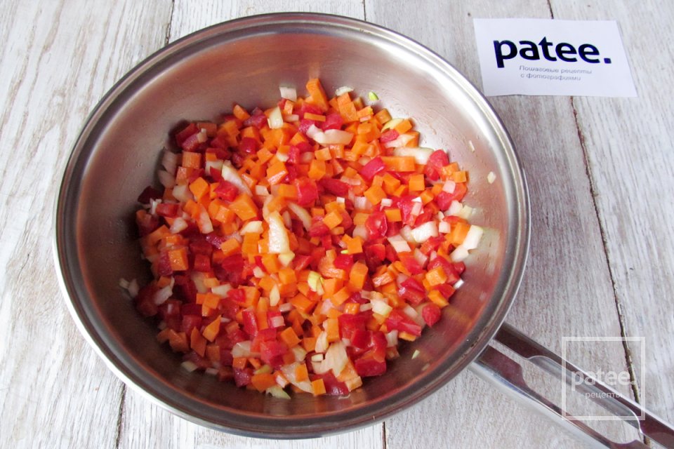 Овощной суп с яйцом - Шаг 9