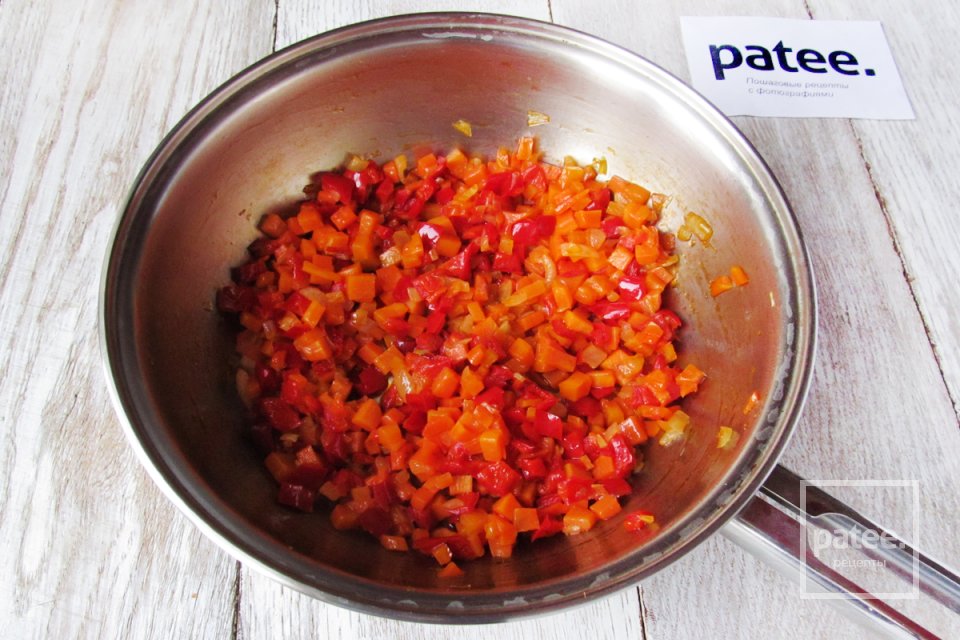 Овощной суп с яйцом - Шаг 10