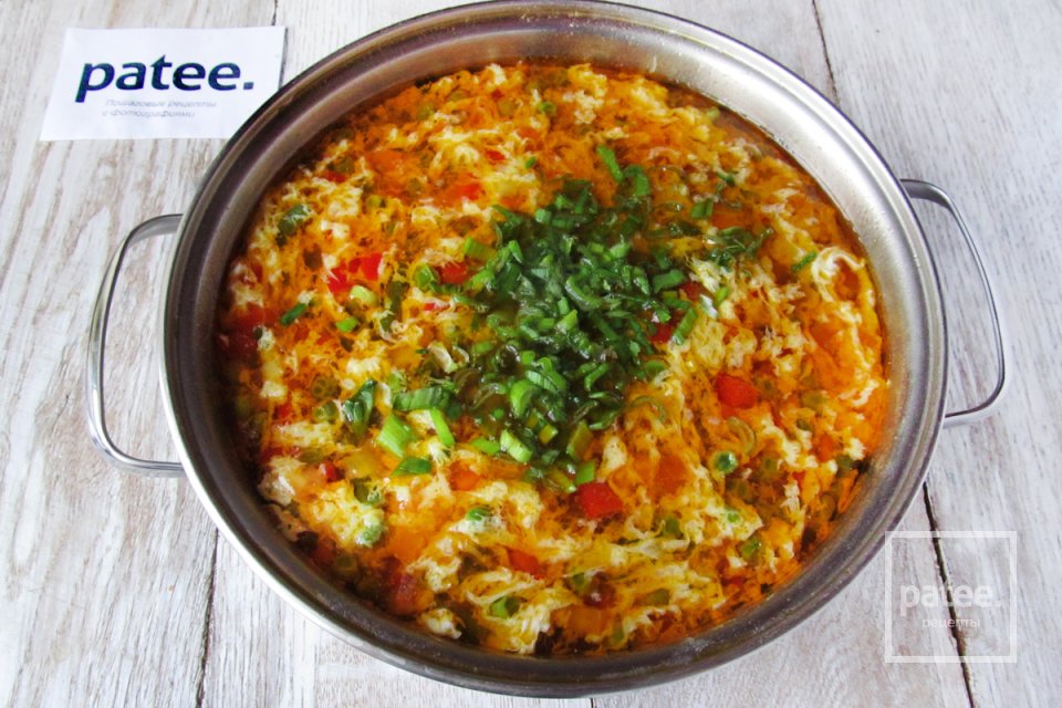 Овощной суп с яйцом - Шаг 22