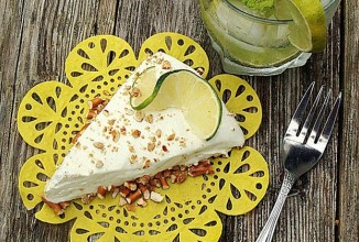 Сливочно-мятный пирог