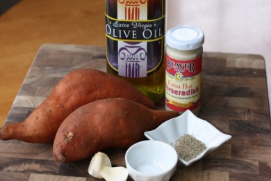 Запеченный сладкий картофель - приготовление