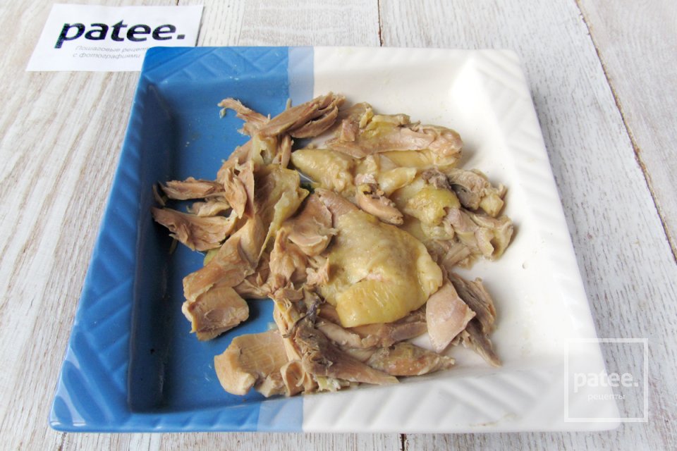 Красный суп с курицей и пастой орзо - Шаг 10