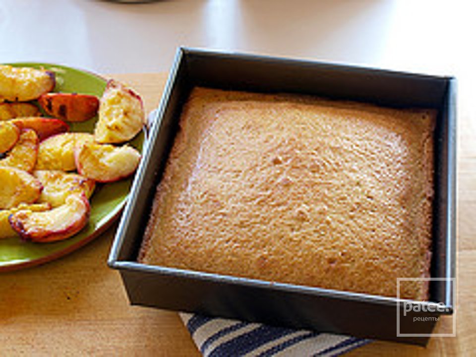 Трайфл с персиками - Шаг 6