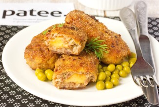 Мясные палочки с сыром