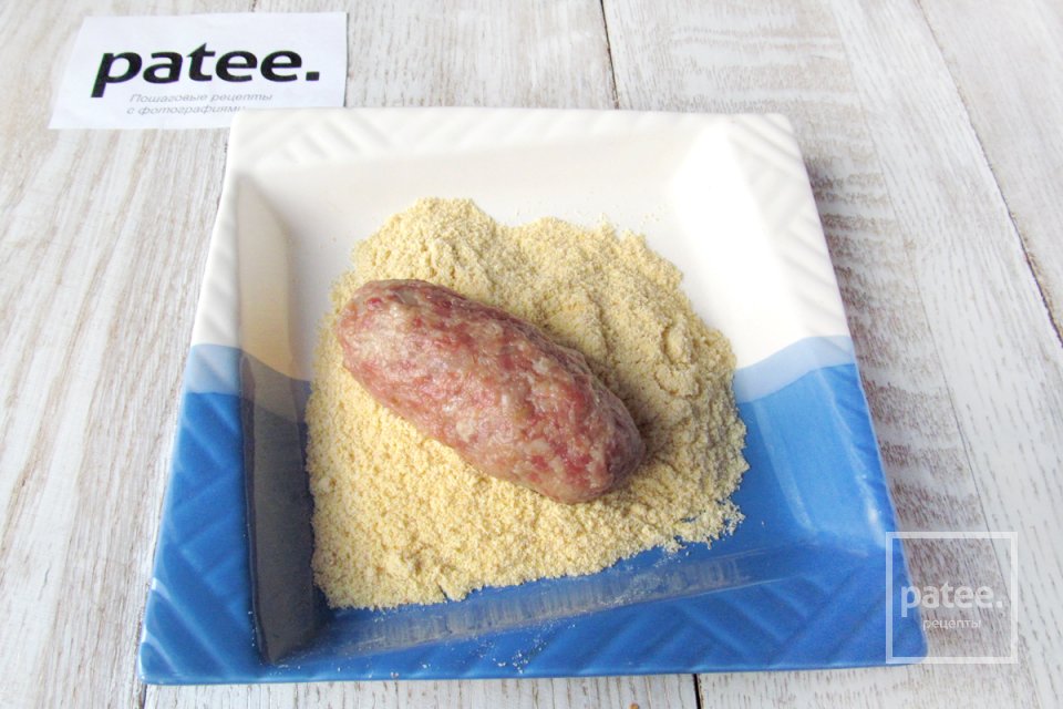 Мясные палочки с сыром - Шаг 11